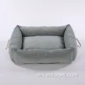 Tempat tidur anjing berkualiti tinggi yang mesra ekonomi yang mesra alam